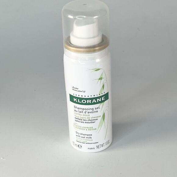 Klorane Dry Shampoo with Oat Milk Gentle Travel 1 fl oz 50ml New - Picture 1 of 5